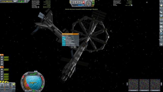 KSP Space Station Shuttle Shift Change (Tutorial:34) Kerbal Space Program 1.2 - Stock Parts смотреть онлайн