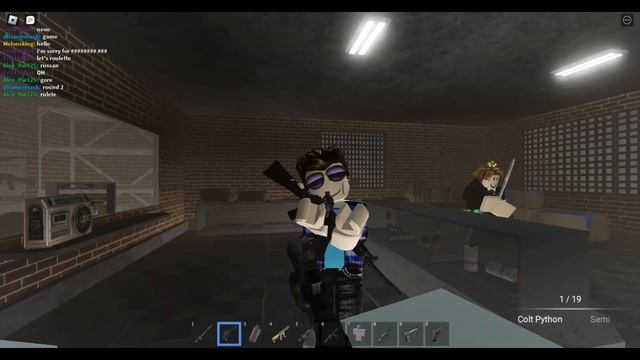 ROBLOX Bloody Russian Roulette Game (GORY) смотреть онлайн