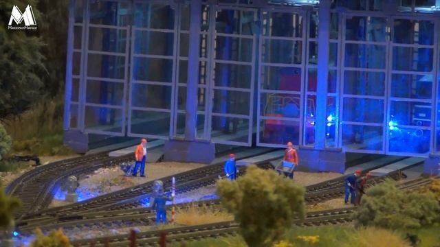 Депо и локомотивы 1:87 смотреть онлайн