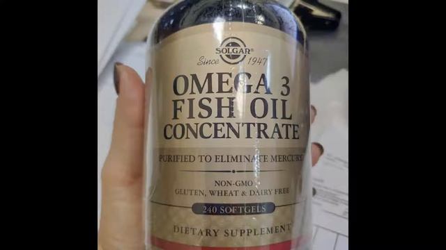 Solgar, Omega-3 Fish Oil Concentrate, 240 Softgels