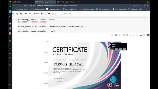 Webinar: "Image Processing with Computer Vision" смотреть онлайн