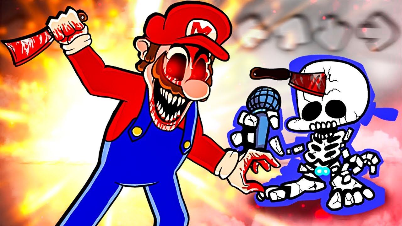 Новый БОСС МАРИО.EXE против БОЙФРЕНДА во Friday Night Funkin Vs Mario's Madness + Секретные Песни смотреть онлайн
