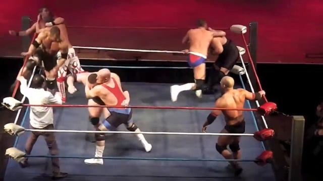 8-man Best of 5 falls match from Hanley,S-O-T 15th March 2014 ASW UK смотреть онлайн