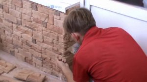 Декоративный камень и внешний угол - самый легкий способ