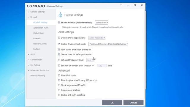 Comodo Firewall - Product Review And Configuration Settings