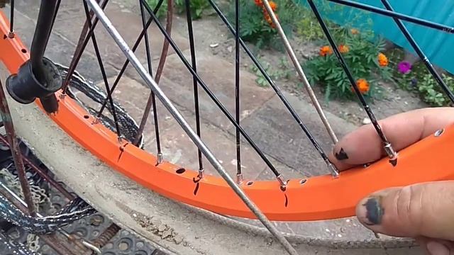 Заспицовка 36 спиц в обод на 32 спицы смотреть онлайн