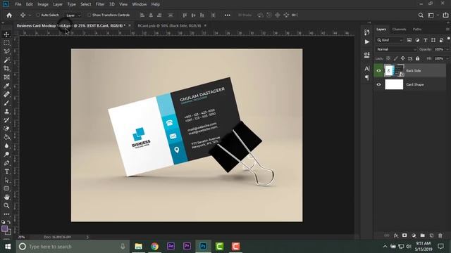How to Use Mockup in Photoshop CC Tutorial 2019 смотреть онлайн