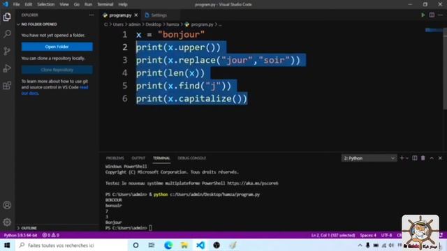 2 - Les #variables (int - float - string ) _ المتغيرات (darija) #programation #البرمجة_بالدارجة смотреть онлайн