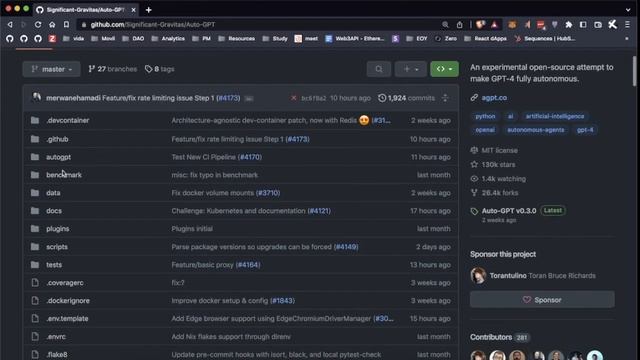 Edit a Github repo and create a PR without Git: Improving AutoGPT Challenges in less than 5 minutes смотреть онлайн