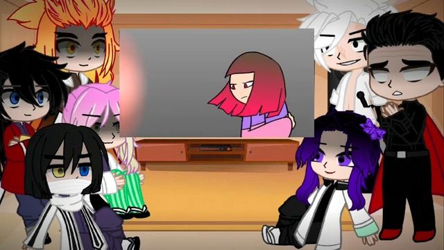 demon slayer react to glitchtale amv смотреть онлайн