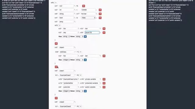 PHP Serialized Editor Demo смотреть онлайн