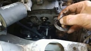 замена сальника распредвала Рено 1.4, K7J, K7M