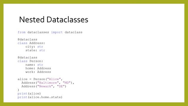 Primer 8) Nesting Data (Amy) смотреть онлайн