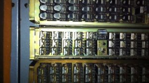 Поле координатной автоматической телефонной станции (АТС)