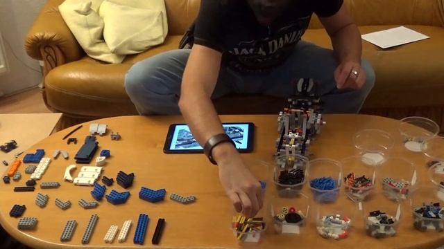 LEGO speedbuild MOC 54480 - 42112 Concrete Mixer Mods смотреть онлайн