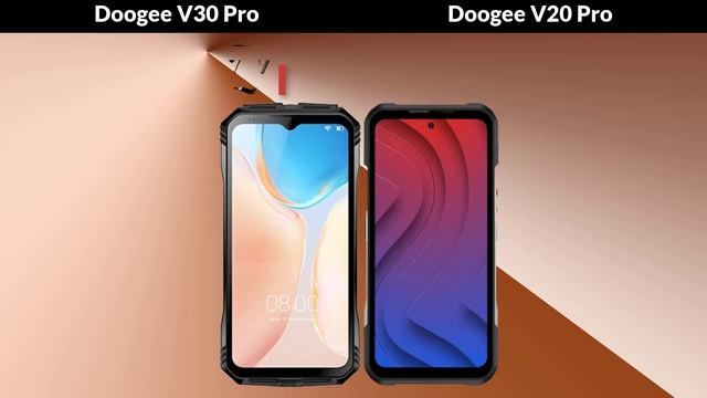 Doogee V30 Pro VS Doogee V20 Pro