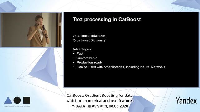 Y-DATA Tel Aviv #11 - Anna Veronica Dorogush: New capabilities of CatBoost смотреть онлайн