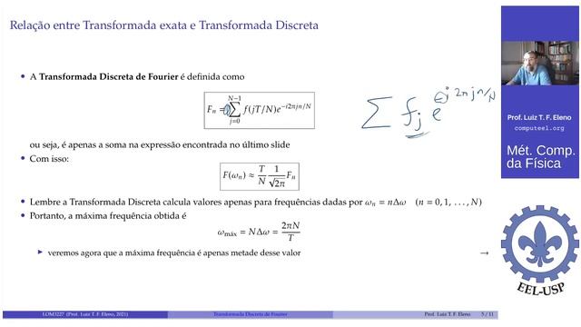 [LOM3227] Transformada Discreta de Fourier I.3 смотреть онлайн