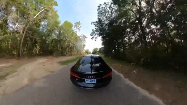 Testing GoPro Max mount on my Audi S8 смотреть онлайн