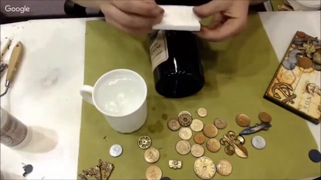 Создание композиции из пластиковых элементов. Университет Декупажа. Оксана Демикова смотреть онлайн