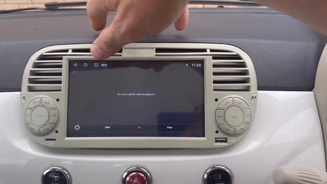 Fiat 500 OEM Style Radio Installation, SHOWCASE