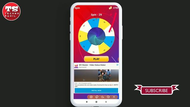 10 मिनट spin गेम खेलकर रोज़ कमाएं ₹600 paytm cash | game khel kar paise kaise kamaye смотреть онлайн