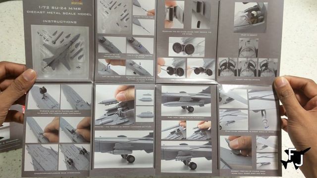 Calibre Wings SU-24 Fencer 1/72 Scale Unboxing смотреть онлайн