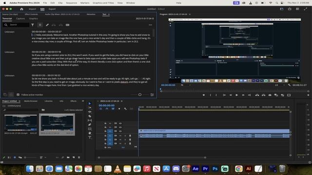 How To Remove Audio Gaps and Pauses in Premiere Pro 2024 - Text Based Editing смотреть онлайн