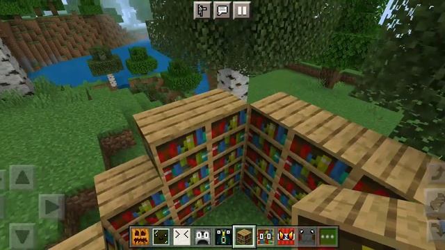 Играю в Майнкрафт мод на превращения в блоки смотреть онлайн