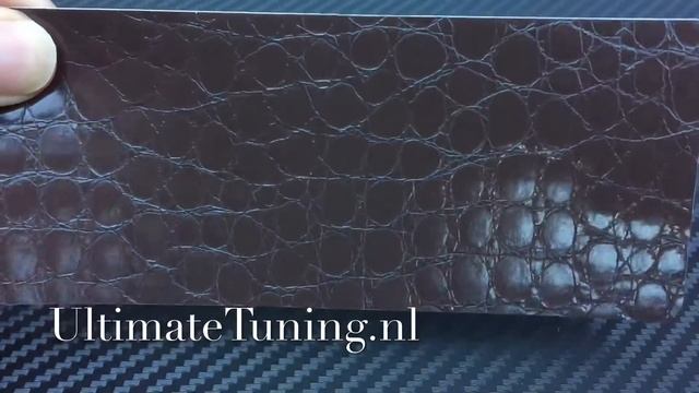 Oracal 975 080 Brown Crocodile Structure Wrap Vinyl UltimateTuning.nl смотреть онлайн