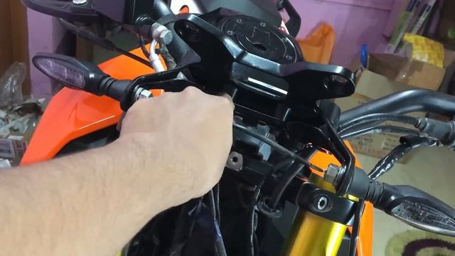 Duke390 TFT Speedometer on Duke250/100% working/Multi work смотреть онлайн