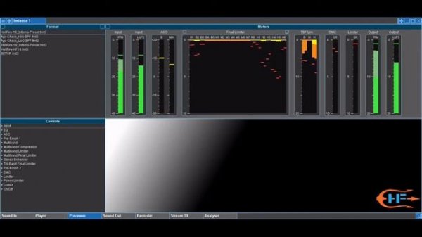 HELLFIRE-19 Audio/Broadcast Processor