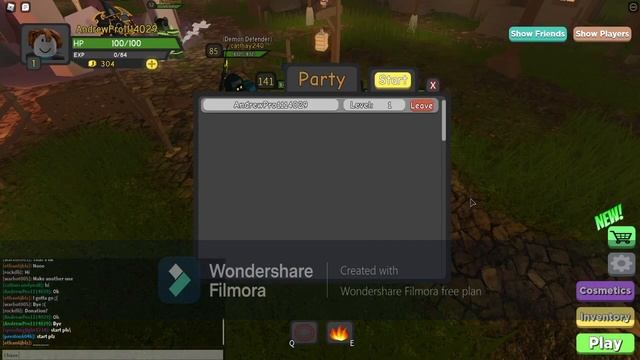 Giving LEGENDARIES To People Who CARRY Me! | Dungeon Quest (ROBLOX) смотреть онлайн