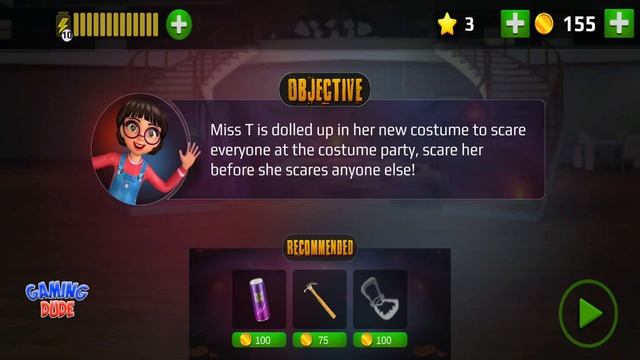 Scary Teacher 3D - New Halloween Mystery Special Level Werewolf Francis | Android Gameplay HD смотреть онлайн