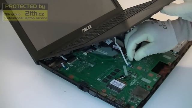 How to replace or remove keyboard on ASUS X551 - keyboard replacement смотреть онлайн