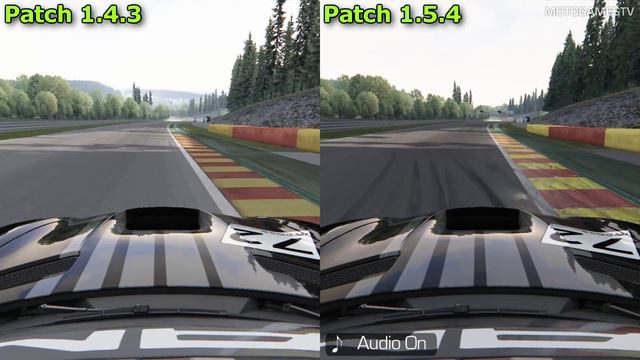 Assetto Corsa 1.4.3 vs 1.5.4 - Mercedes AMG GT3 at Spa - Track, Graphics & Sound Comparison смотреть онлайн