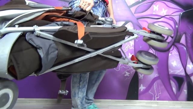 УДИВИЛА! Коляска Maclaren TECHNO XLR! Тест-драйв английской коляски трости смотреть онлайн