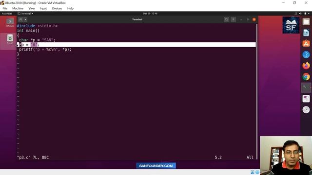 C Interview Question 3 | Sanfoundry смотреть онлайн