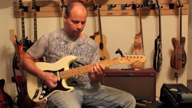Fender HSS Strat 90s 50th Anniversary USA American Matt Raines Guitar Review смотреть онлайн
