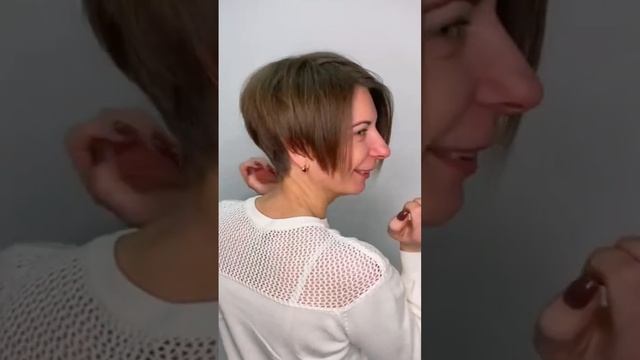 #женскаястрижка #бикси #пикси #женскаястрижка #shorts #боб #каре #короткиестрижки