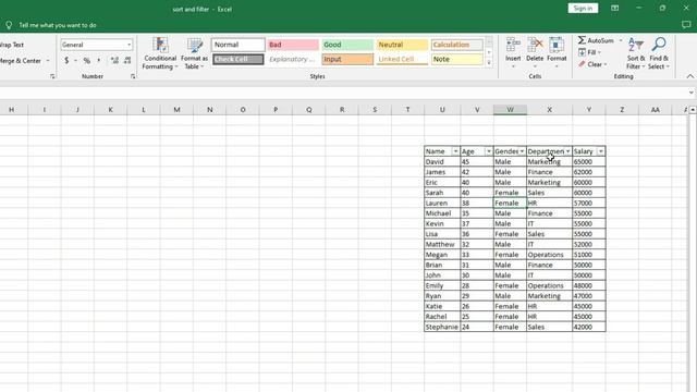 10: Editing Tab in Excel | Sort and Filter, Find and Replace, Flash Fill смотреть онлайн