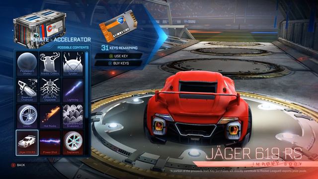 Rocket League Accelerator Crate Showcase смотреть онлайн