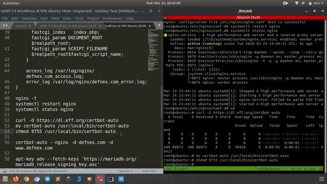 Install WordPress dengan Nginx dan PHP 7.4 di Ubuntu 18.04 смотреть онлайн