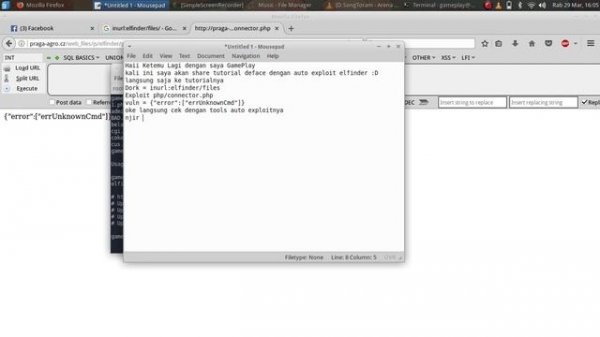 Tutorial Deface With Auto exploit Elfinder