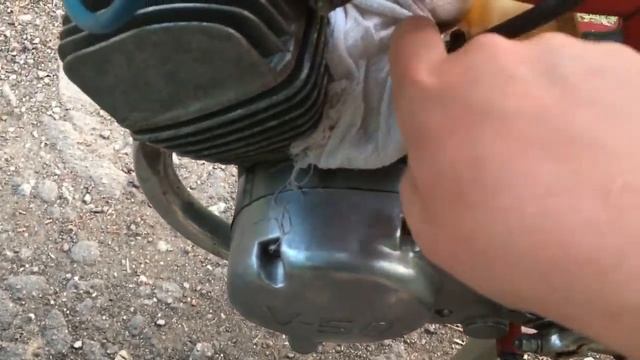 Мопед Рига 22. Решаем проблему перегрева смотреть онлайн