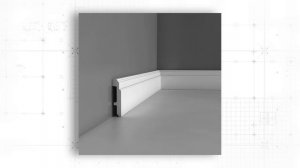 6 серия. Дюрополимерный  плинтус. Особенности и монтаж.