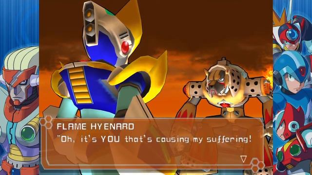 Mega Man X7 Flame Hyenard Axl X and Zero encounters Darkbitcold Gameplays смотреть онлайн