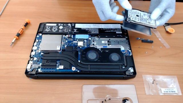 Апгрейд ноутбука Lenovo Gaming 3-15ARH05