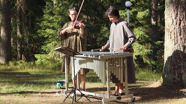 Габриэль Форе "Павана" Кристина Дзейтова (вибрафон) Ксения Саврасова (скрипка) смотреть онлайн