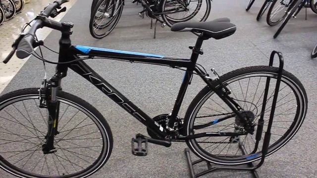 Rower KROSS Evado 2.0 czarny niebieski 2019 2020 prezentacja modelu www.trekking24.pl sklep смотреть онлайн